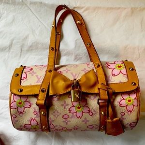 Louis Vuitton Cherry Blossom Papillon27 Tote